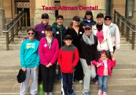 Altman Dental Making Strides Team 2013