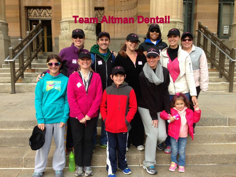 Altman Dental Making Strides Team 2013