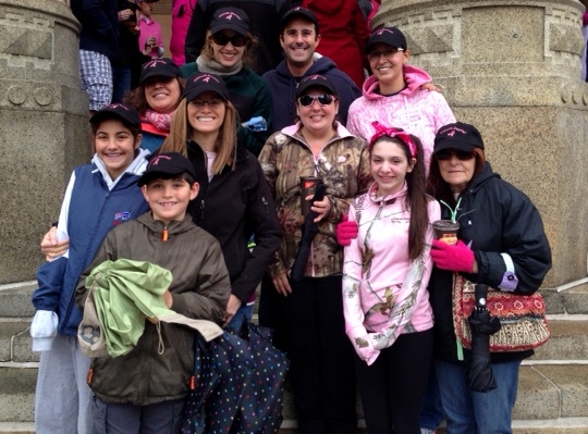 Altman Dental Breast Cancer Walk Team 2014