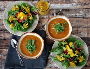 red lentil curry soup