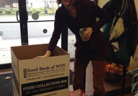 Altman Dental canned food drive