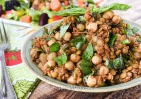 Sun-dried Tomato & Basil Lentils